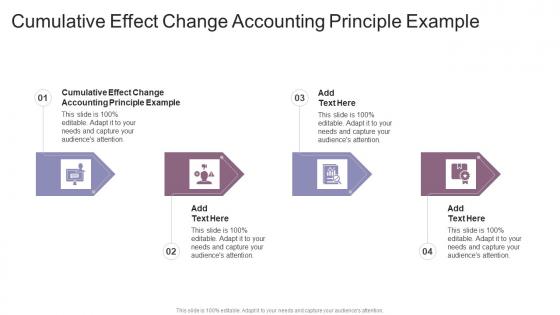Cumulative Effect Change Accounting Principle Example In Powerpoint And Google Slides Cpb