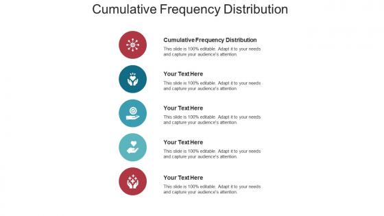Cumulative frequency distribution ppt powerpoint presentation inspiration graphics example cpb