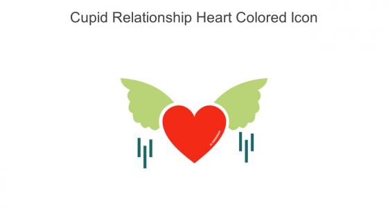 Cupid Relationship Heart Colored Icon In Powerpoint Pptx Png And Editable Eps Format