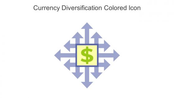 Currency Diversification Colored Icon In Powerpoint Pptx Png And Editable Eps Format