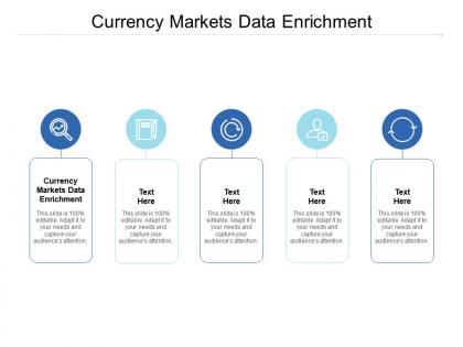 Currency markets data enrichment ppt powerpoint presentation professional slide cpb