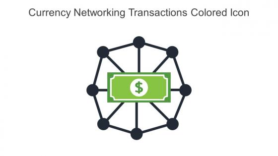 Currency Networking Transactions Colored Icon In Powerpoint Pptx Png And Editable Eps Format