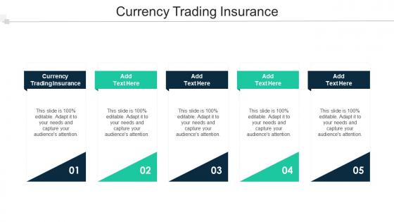 Currency Trading Insurance Ppt Powerpoint Presentation Slides Graphics Cpb