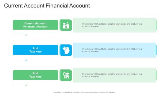 Current Account Financial Account In Powerpoint And Google Slides Cpb