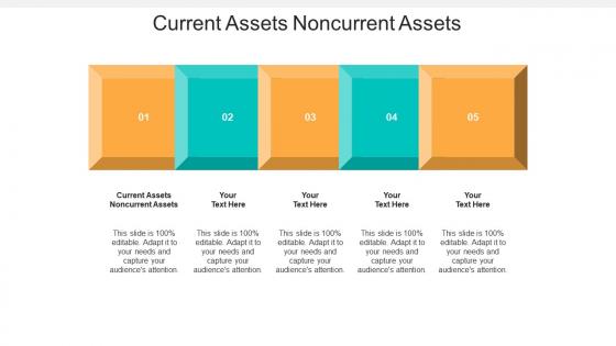 Current assets noncurrent assets ppt powerpoint presentation microsoft cpb