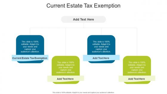 Current Estate Tax Exemption In Powerpoint And Google Slides Cpb