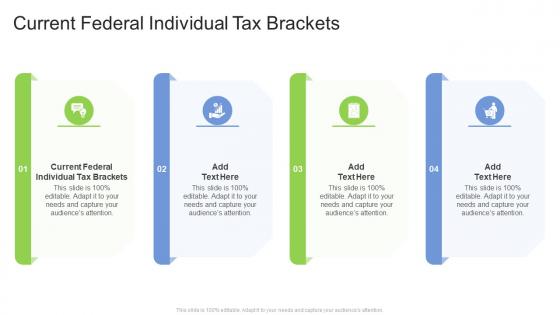 Current Federal Individual Tax Brackets In Powerpoint And Google Slides Cpb