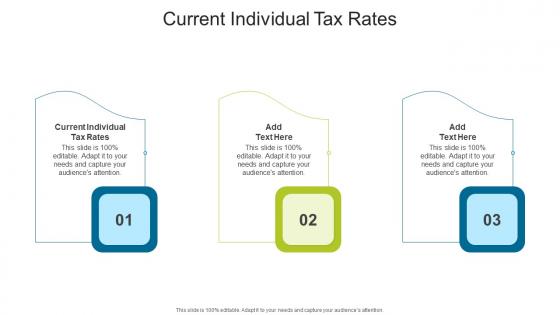 Current Individual Tax Rates In Powerpoint And Google Slides Cpb