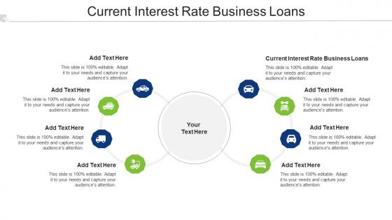 Current Interest Rate Business Loans Ppt Powerpoint Presentation Summary Design Cpb