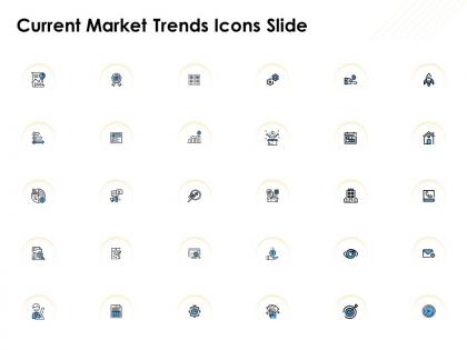 Current market trends icons slide ppt powerpoint presentation file themes