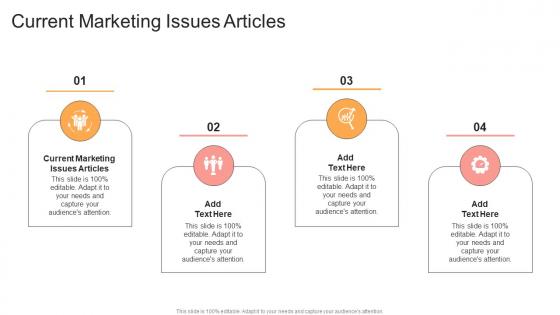 Current Marketing Issues Articles In Powerpoint And Google Slides Cpb