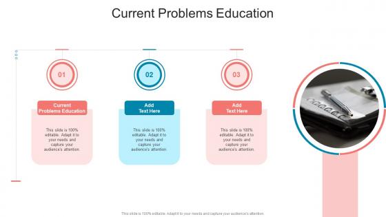 Current Problems Education In Powerpoint And Google Slides Cpb
