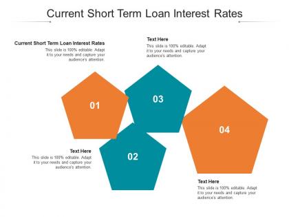 Current short term loan interest rates ppt powerpoint presentation pictures good cpb