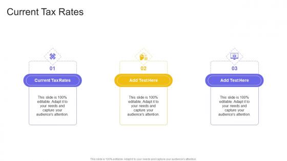 Current Tax Rates In Powerpoint And Google Slides Cpb