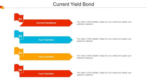Current Yield Bond Ppt Powerpoint Presentation Outline Rules Cpb
