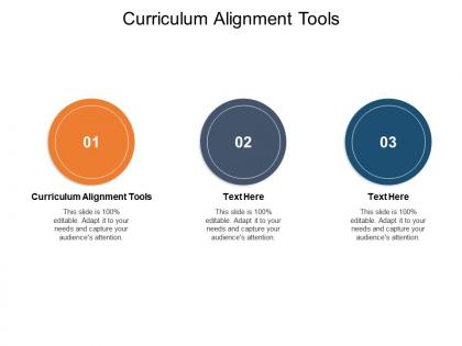 Curriculum alignment tools ppt powerpoint presentation infographic template shapes cpb