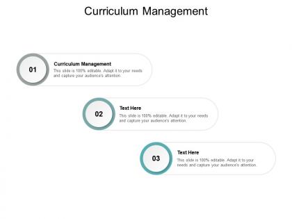 Curriculum management ppt powerpoint presentation ideas guidelines cpb