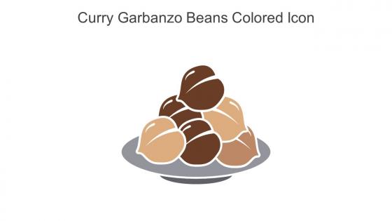 Curry Garbanzo Beans Colored Icon In Powerpoint Pptx Png And Editable Eps Format
