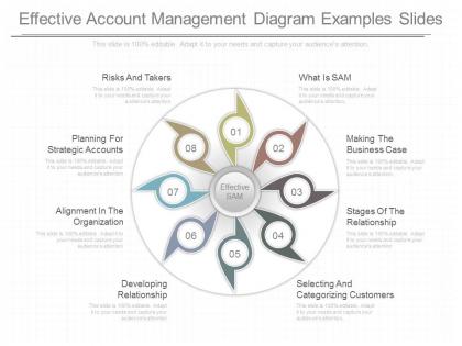 Custom effective account management diagram examples slides