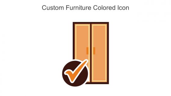 Custom Furniture Colored Icon In Powerpoint Pptx Png And Editable Eps Format