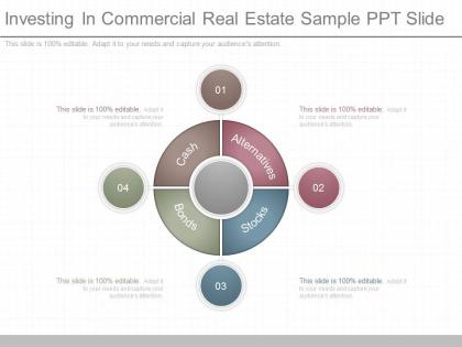 Custom investing in commercial real estate sample ppt slide