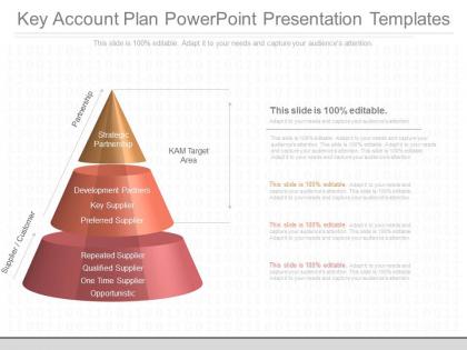 Custom key account plan powerpoint presentation templates