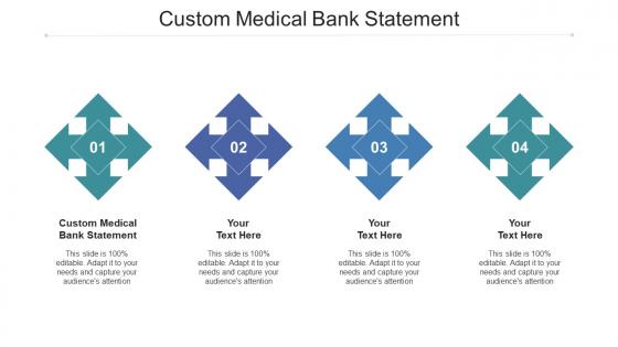 Custom Medical Bank Statement Ppt Powerpoint Presentation Gallery Inspiration Cpb