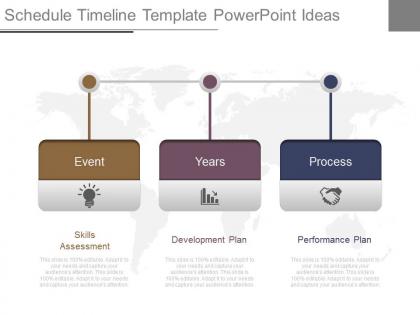 Custom schedule timeline template powerpoint ideas