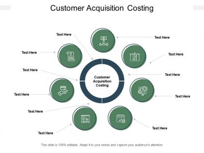 Customer acquisition costing ppt powerpoint presentation slide cpb
