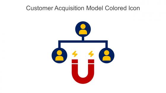 Customer Acquisition Model Colored Icon In Powerpoint Pptx Png And Editable Eps Format