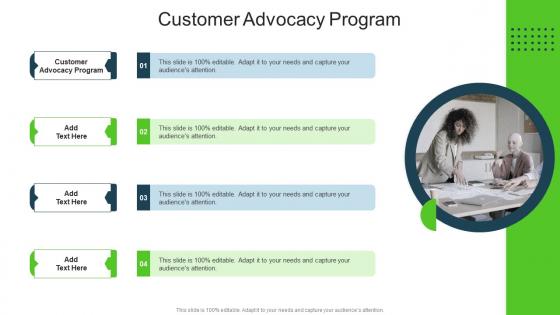 Customer Advocacy Program In Powerpoint And Google Slides Cpb