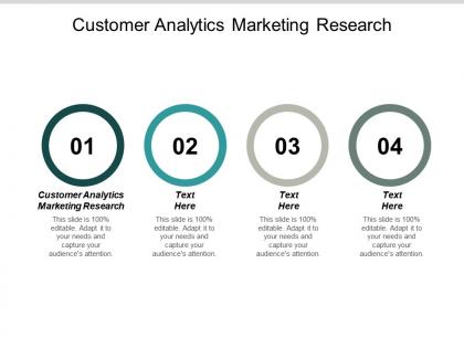 Customer analytics marketing research ppt powerpoint presentation outline example cpb