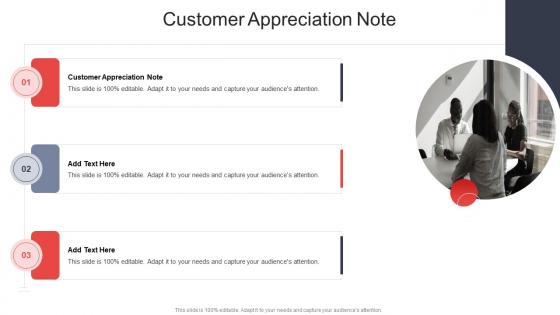 Customer Appreciation Note In Powerpoint And Google Slides Cpb