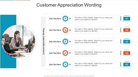 Customer Appreciation Wording In Powerpoint And Google Slides Cpb
