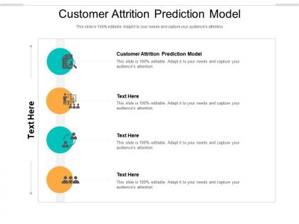 Customer attrition prediction model ppt powerpoint presentation show cpb