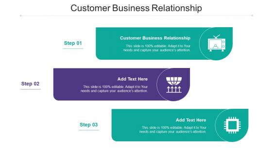 Customer Business Relationship Ppt Powerpoint Presentation Portfolio Format Ideas Cpb