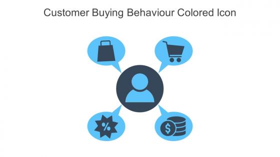 Customer Buying Behaviour Colored Icon In Powerpoint Pptx Png And Editable Eps Format