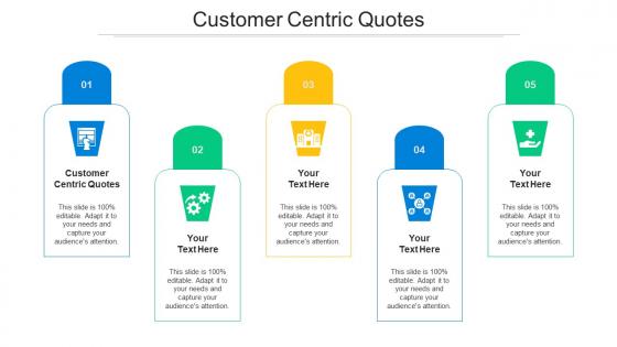 Customer centric quotes ppt powerpoint presentation portfolio gallery cpb