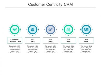 Customer centricity crm ppt powerpoint presentation inspiration background image cpb