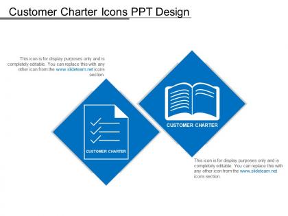 Customer charter icons