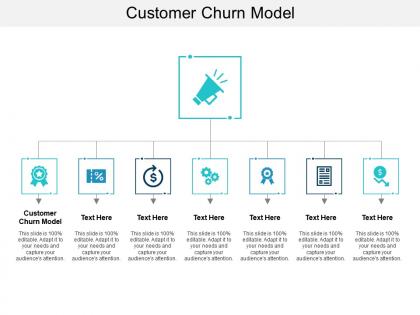 Customer churn model ppt powerpoint presentation gallery guidelines cpb