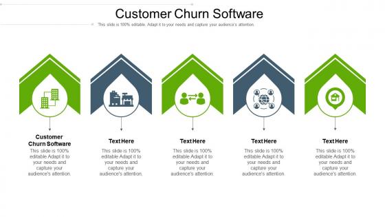 Customer churn software ppt powerpoint presentation file deck cpb