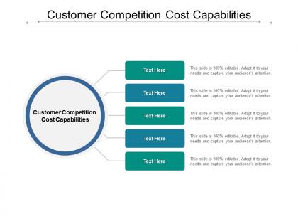 Customer competition cost capabilities ppt powerpoint presentation outline cpb