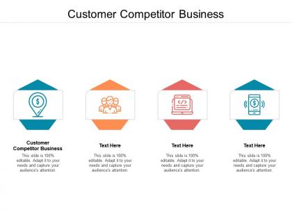 Customer competitor business ppt powerpoint presentation infographic cpb