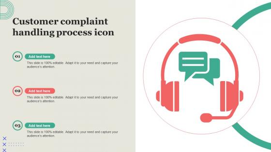 Customer Complaint Handling Process Icon