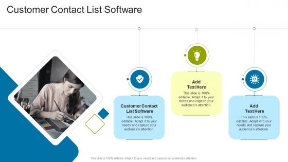 Customer Contact List Software In Powerpoint And Google Slides Cpb
