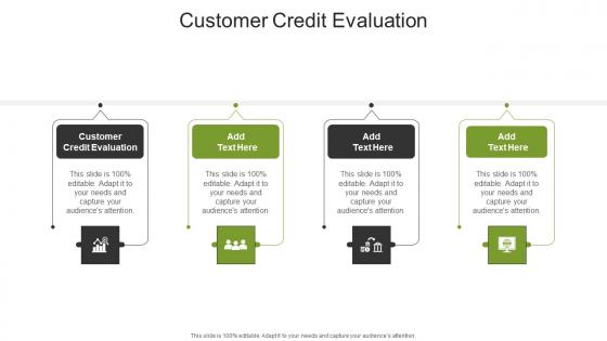 Customer Credit Evaluation In Powerpoint And Google Slides Cpb