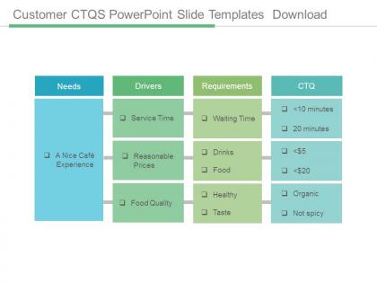 Customer ctqs powerpoint slide templates download