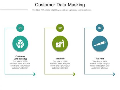 Customer data masking ppt powerpoint presentation inspiration brochure cpb