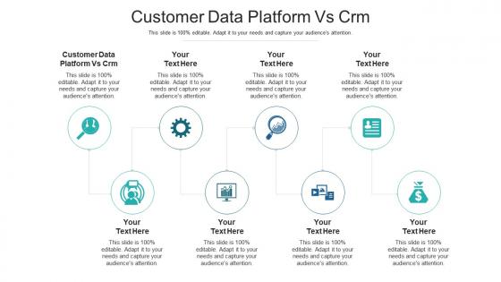 Customer data platform vs crm ppt powerpoint presentation ideas themes cpb